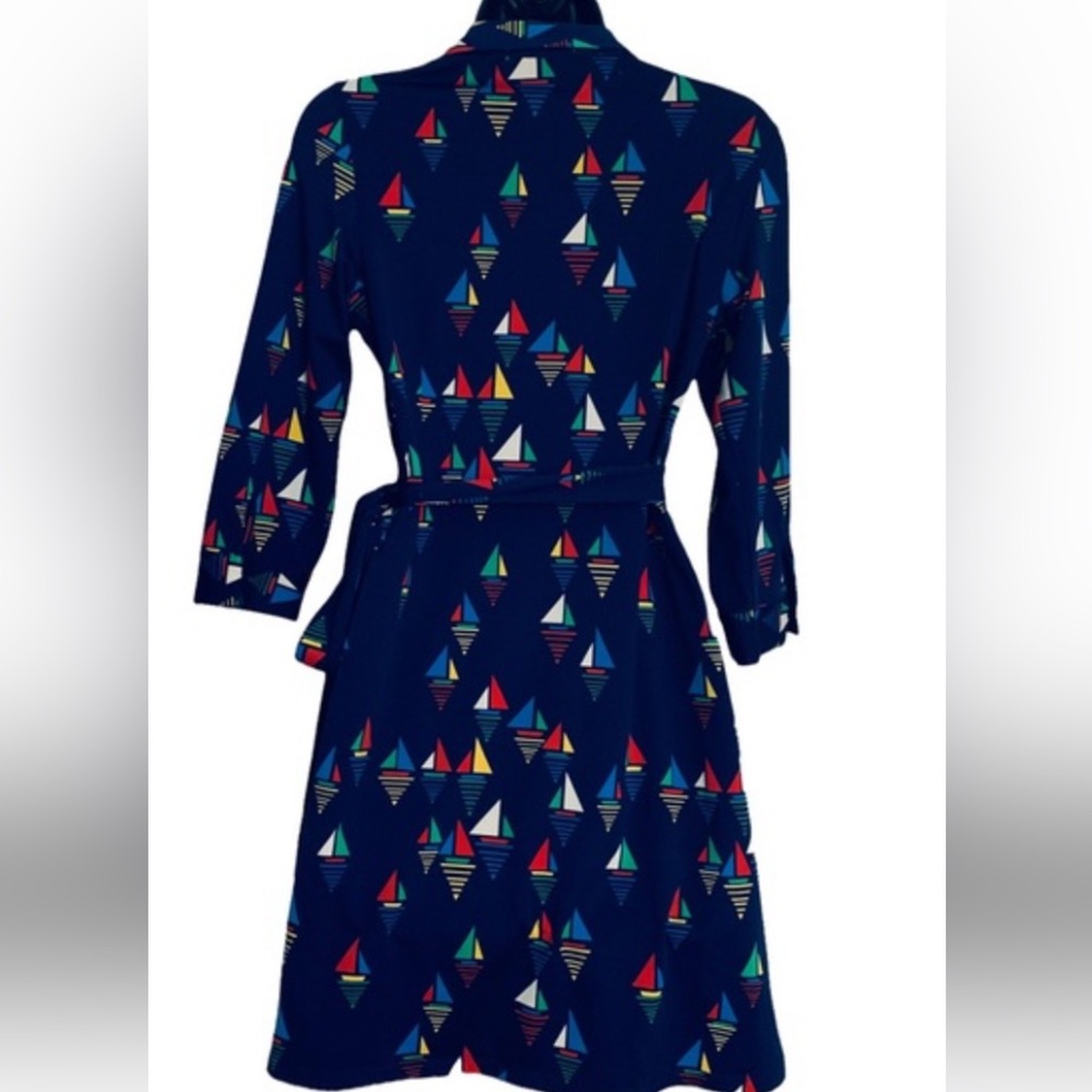 Julie Brown Sailboat Dress in size L.